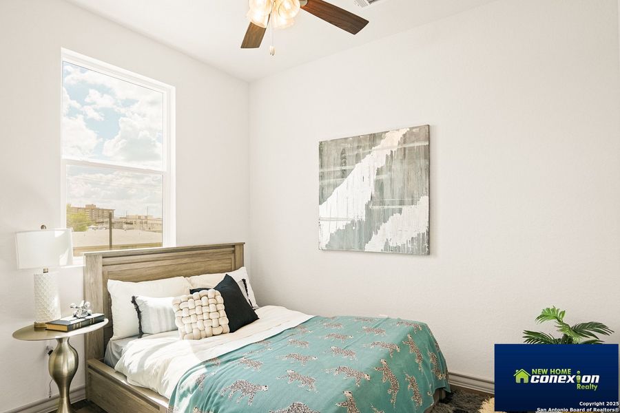 Furnished interior view inside a new home in , San Antonio (Image 14). Furnished interior view inside a new home in , San Antonio (Image 14).