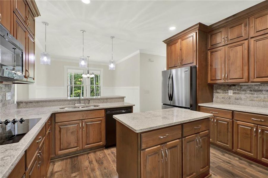 Furnished interior view inside a new home in , Canton (Image 10).