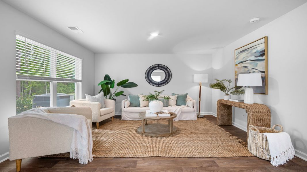 Representative furnished interior of a home built from the Hartsville by D.R. Horton in Rice Hope, Port Wentworth (Image 14).