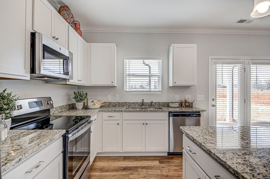 Furnished interior view inside a new home in , Summerville (Image 7).