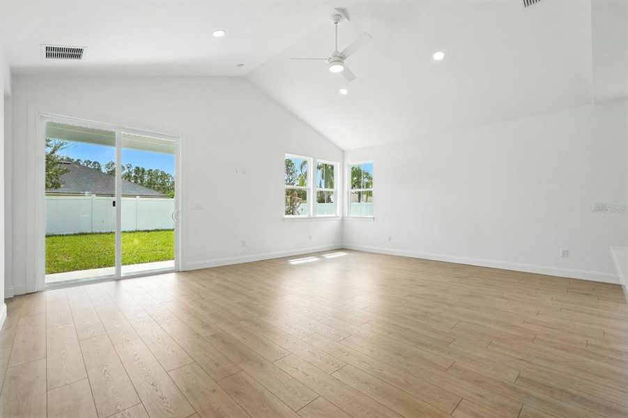 Spacious, unfurnished interior of a new home in Palm Coast Homes, Palm Coast (Image 30). Spacious, unfurnished interior of a new home in Palm Coast Homes, Palm Coast (Image 30).
