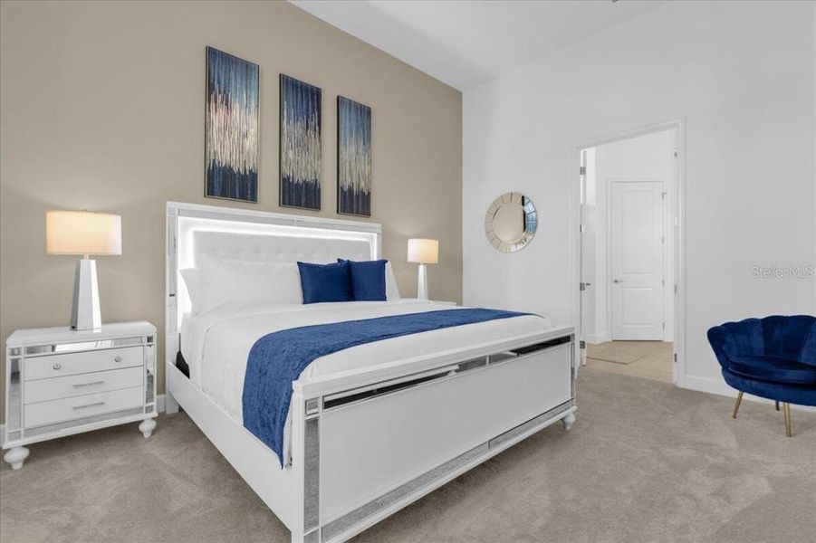 Furnished interior view inside a new home in Paradiso Grande Resort, Orlando (Image 35). Furnished interior view inside a new home in Paradiso Grande Resort, Orlando (Image 35).