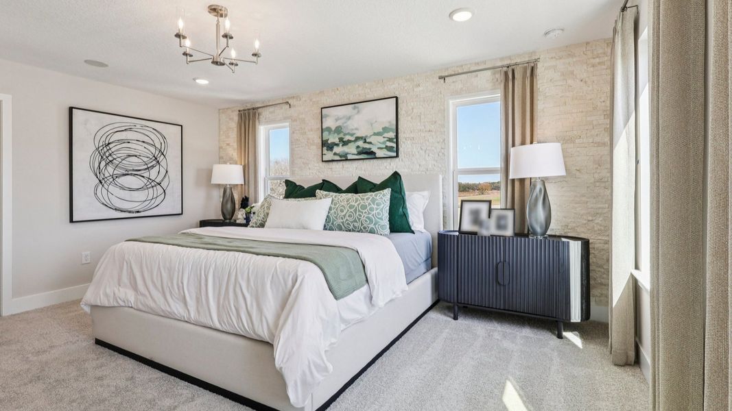 The Mangrove Model Floorplan Primary Suite by DRB Homes