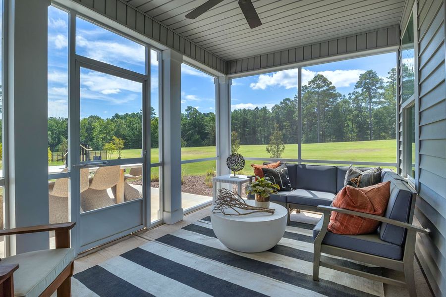 Representative furnished interior of a home built from the The Badin by Stanley Martin Homes in Falls Village, Durham (Image 40).