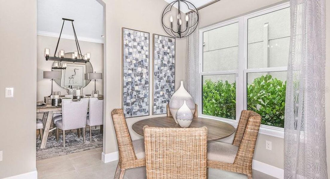 Furnished interior view inside a new home in The Cove at West Port, Port Charlotte (Image 10).