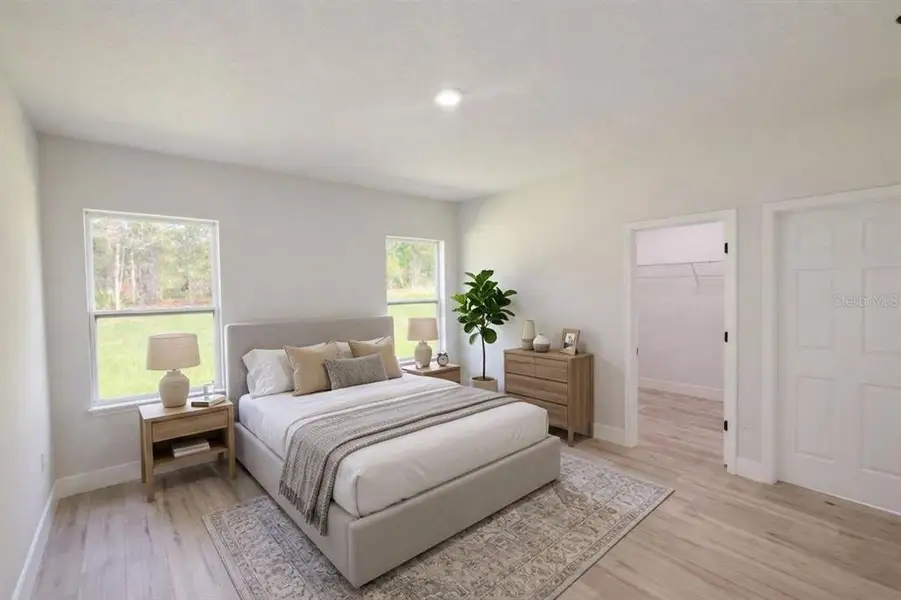 Furnished interior view inside a new home in , Dunnellon (Image 4).