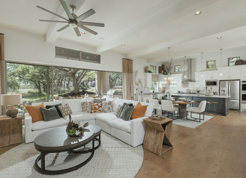 Cheyenne Floor Plan Kitchen Living Area