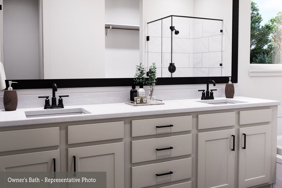 The Denton - Owner's Bath