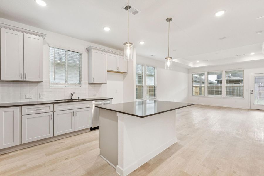 Furnished interior view inside a new home in Mavera, Conroe (Image 5).