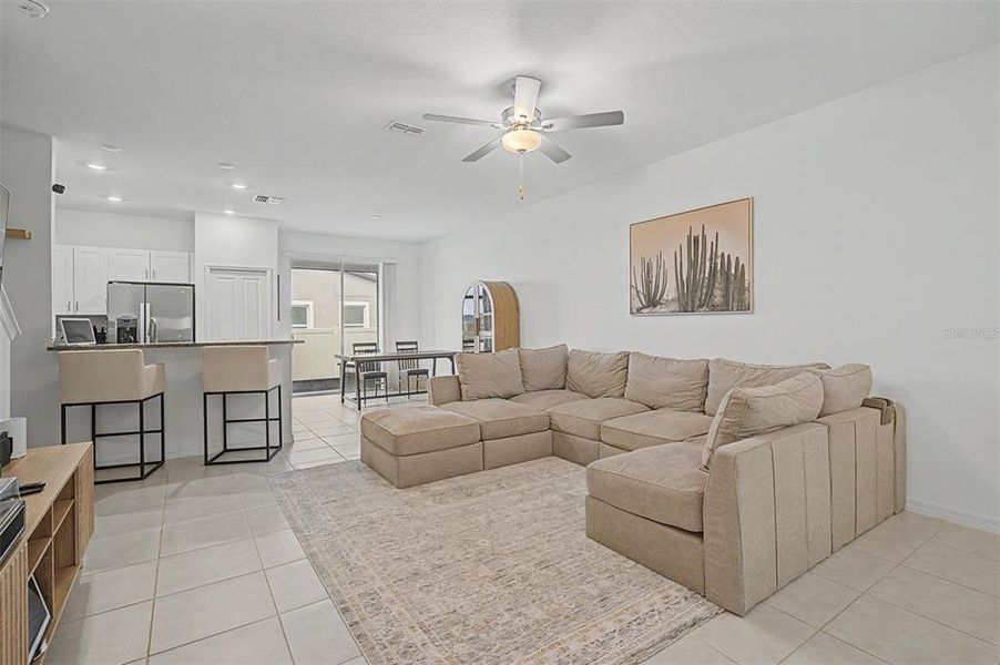 Furnished interior view inside a new home in , San Antonio (Image 10).