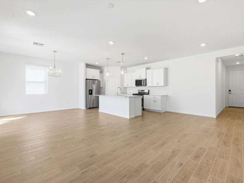 Spacious, unfurnished interior of a new home in Silva Farms - Classic Series, Goodyear (Image 6).