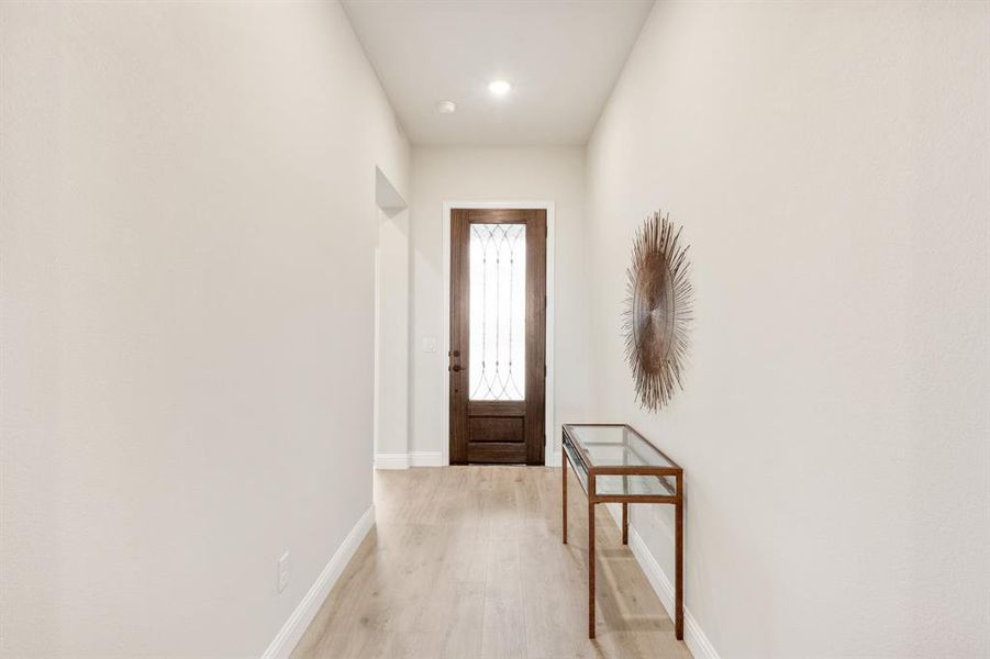 Furnished interior view inside a new home in ArrowBrooke, Aubrey (Image 6).