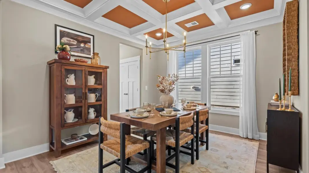 Furnished interior view inside a new home in Foxbank, Gray Court (Image 9).