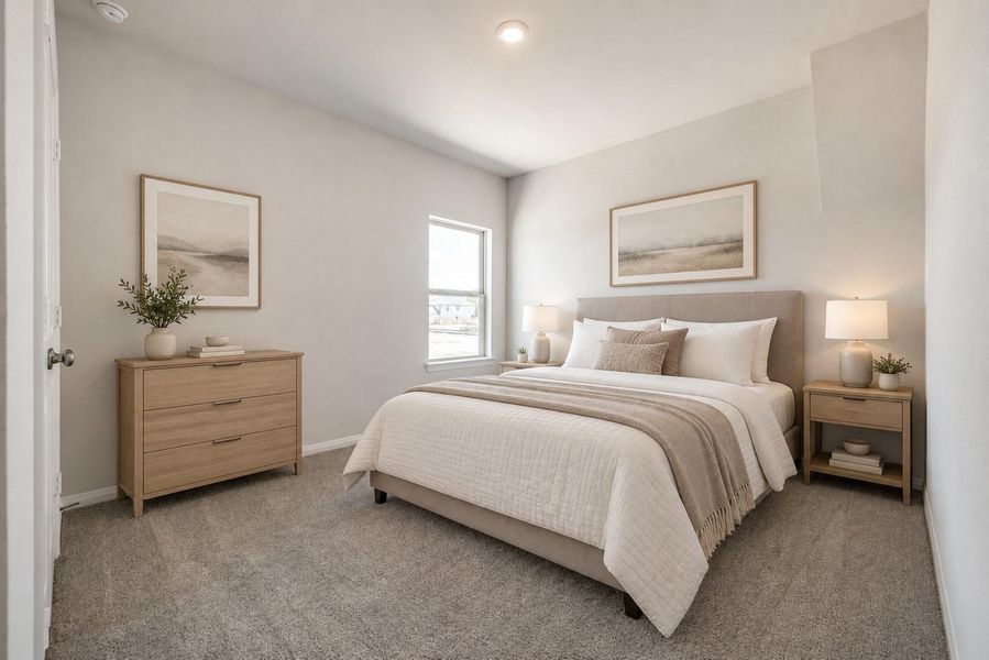 Furnished interior view inside a new home in , Waller (Image 20).