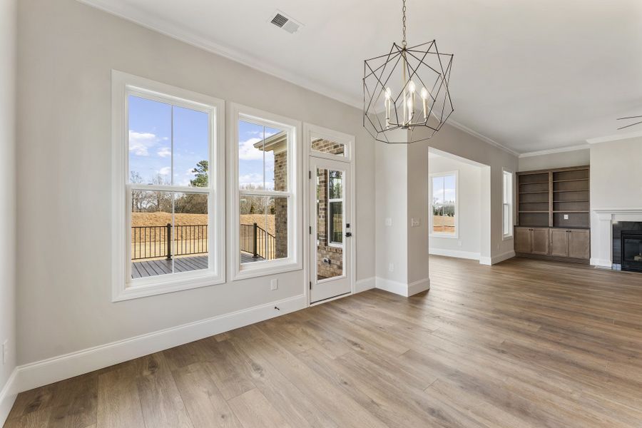 Spacious, unfurnished interior of a new home in Walnut Grove, Easley (Image 34). Spacious, unfurnished interior of a new home in Walnut Grove, Easley (Image 34).