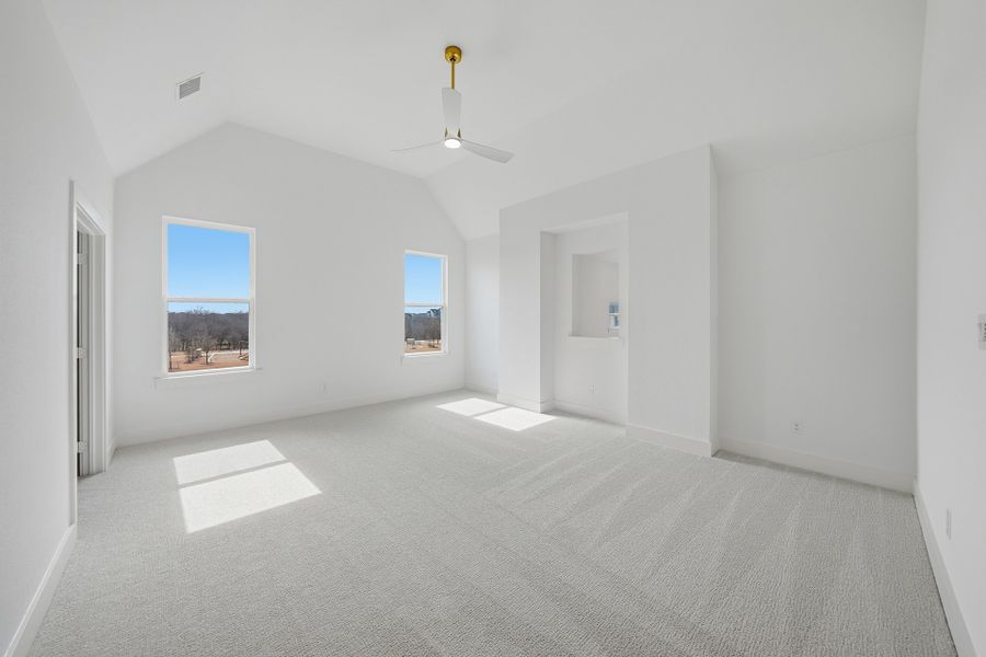 Spacious, unfurnished interior of a new home in Park Place - 80' Lots, Prosper (Image 37). Spacious, unfurnished interior of a new home in Park Place - 80' Lots, Prosper (Image 37).