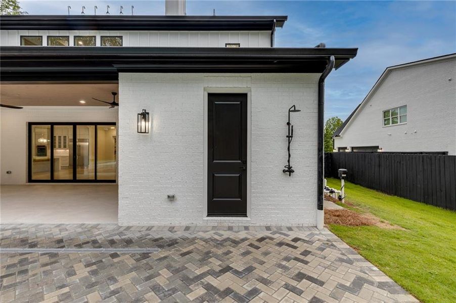 Exterior details and patio area of a home in , Bethlehem (Image 31). Exterior details and patio area of a home in , Bethlehem (Image 31).