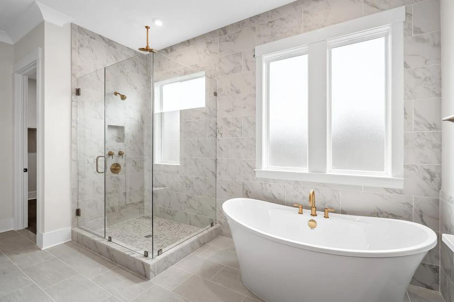 The Belvidere A Primary Suite Bathroom