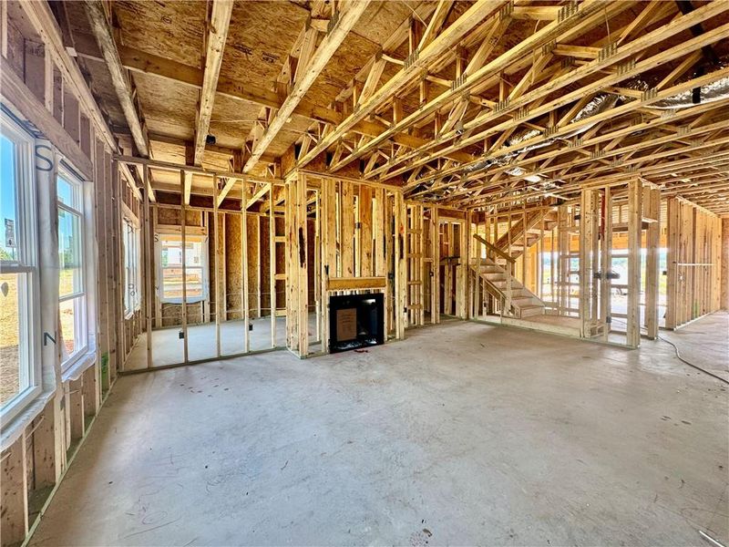 In-progress construction of a new home in Eastlyn Crossing, Flowery Branch, GA (Image 11). In-progress construction of a new home in Eastlyn Crossing, Flowery Branch, GA (Image 11).
