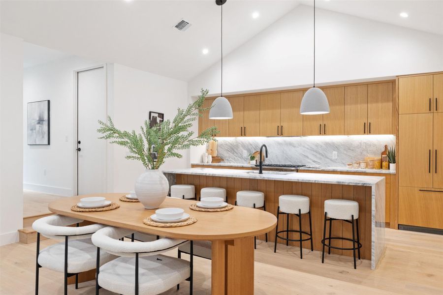 Furnished interior view inside a new home in , Austin (Image 5).