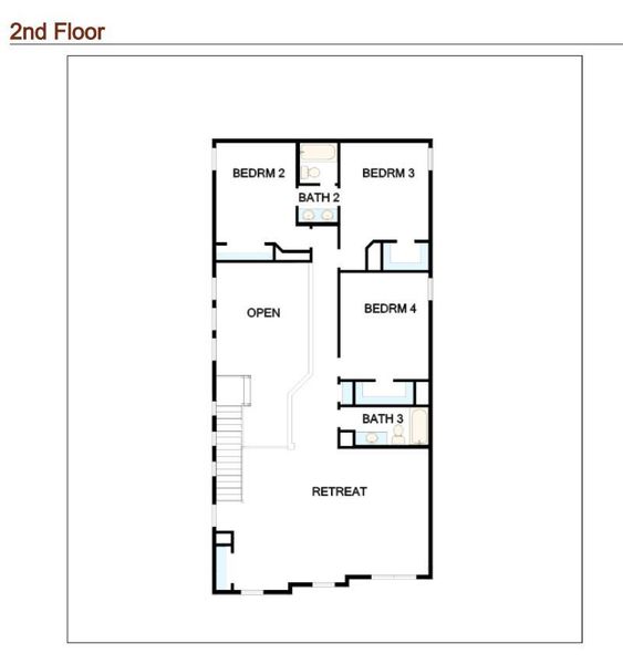 Floor Plan - 2nd Floor