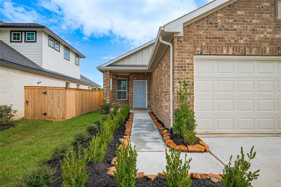 Exterior details and patio area of a home in La Segarra, Brookshire (Image 28). Exterior details and patio area of a home in La Segarra, Brookshire (Image 28).