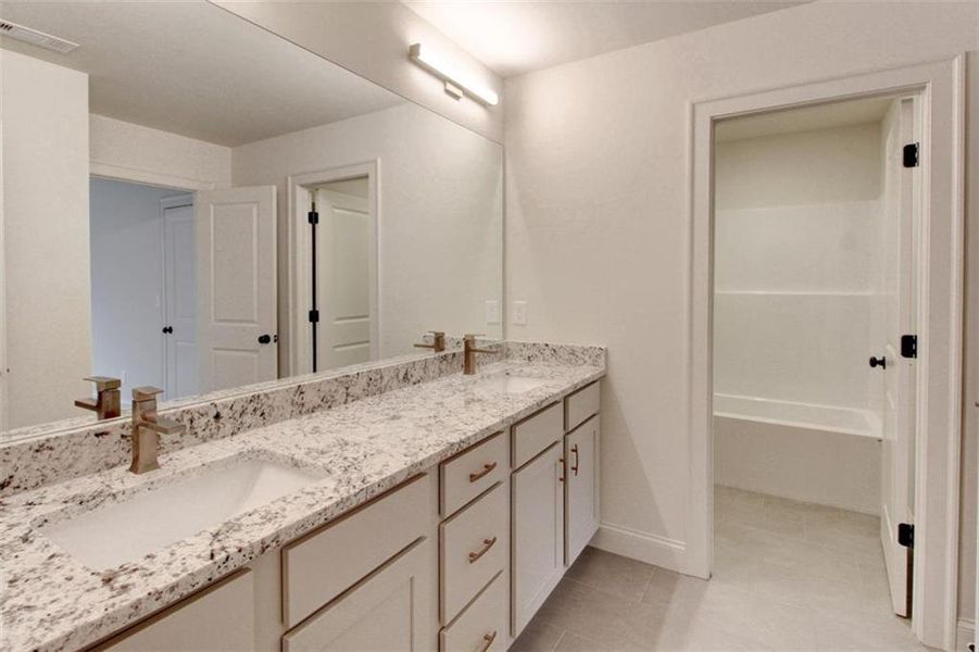 Furnished interior view inside a new home in , Conyers (Image 9).