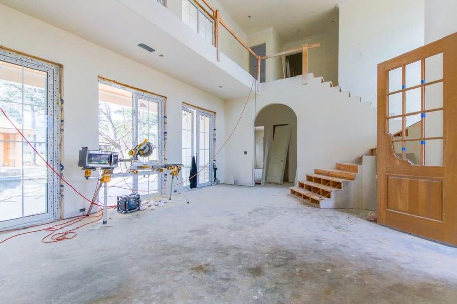 In-progress construction of a new home in , Canton, GA (Image 7). In-progress construction of a new home in , Canton, GA (Image 7).