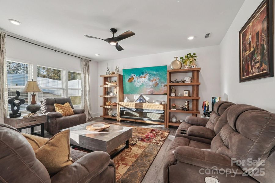 Furnished interior view inside a new home in Lowell Woods, Lowell (Image 13).