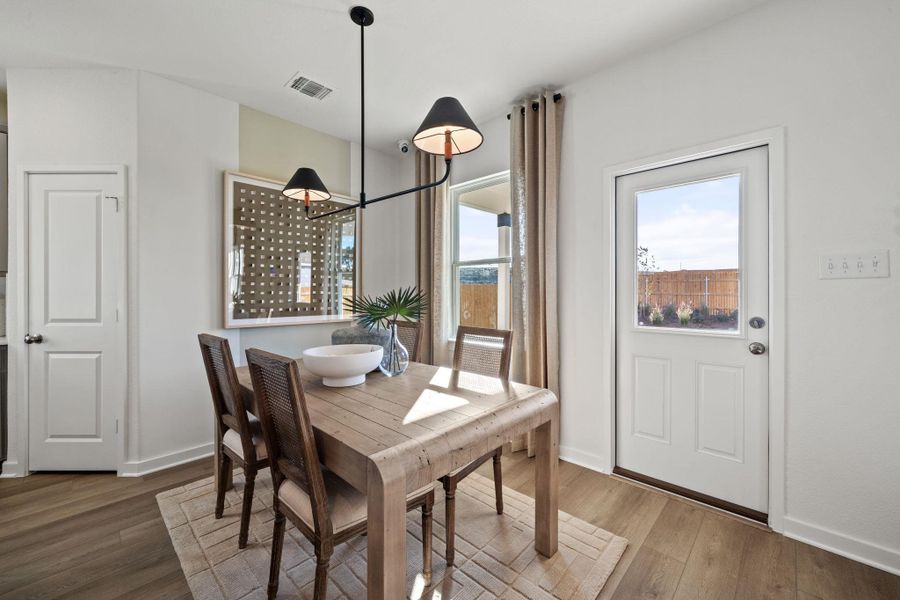 Furnished interior view inside a new home in Skyview, Belton (Image 9).