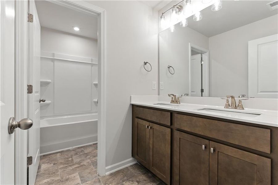 Furnished interior view inside a new home in , Adairsville (Image 12).