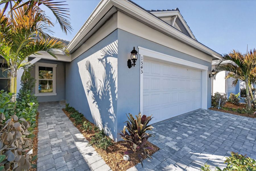 Exterior details and patio area of a home in Costa Pointe, Vero Beach (Image 4).