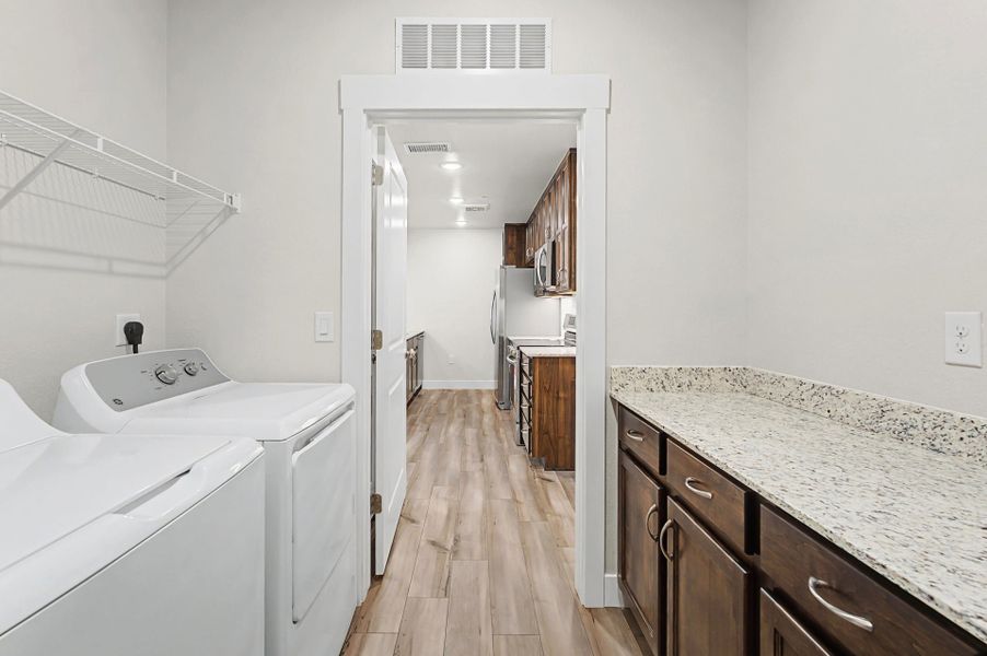 Furnished interior view inside a new home in Highlands at Fox Hill, Longmont (Image 6).