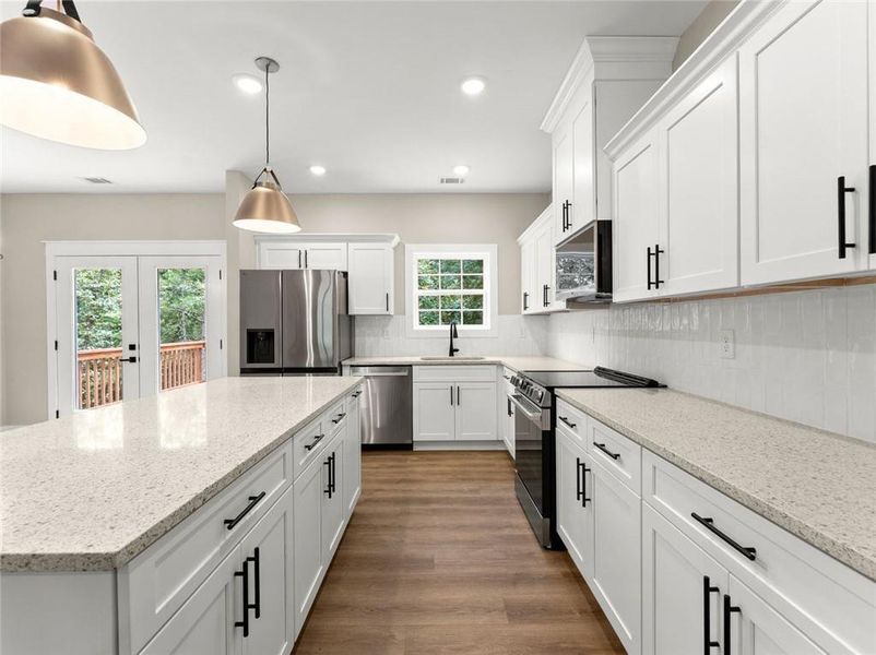Furnished interior view inside a new home in , Cleveland (Image 4).