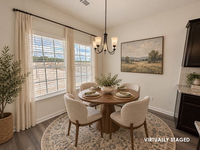 Furnished interior view inside a new home in Doctor's Creek, Ludowici (Image 13).
