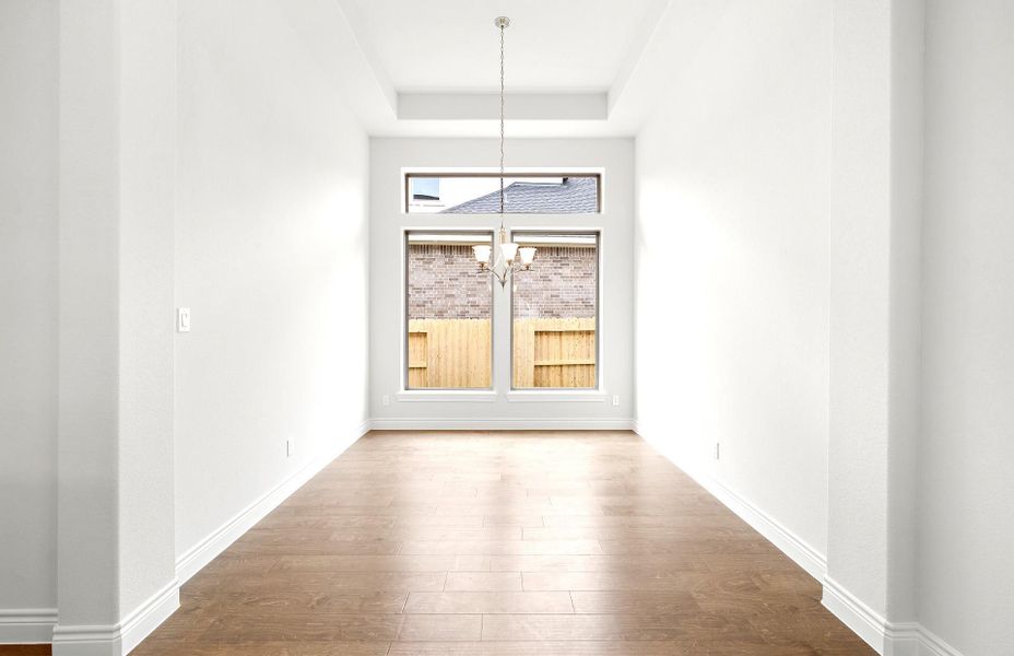 Spacious, unfurnished interior of a new home in Audubon 60′, Magnolia (Image 24).