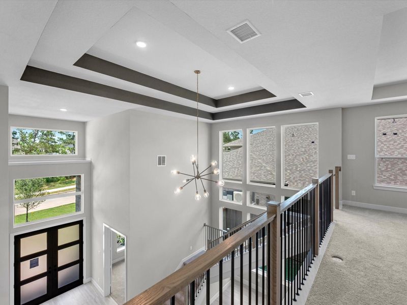 Furnished interior view inside a new home in Kresston, Montgomery (Image 8).