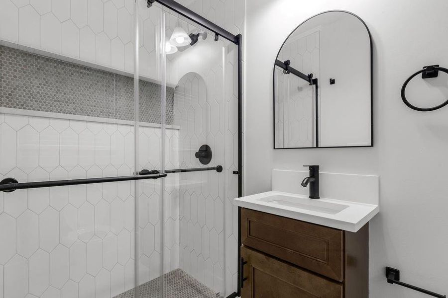 Furnished interior view inside a new home in , Decatur (Image 6).