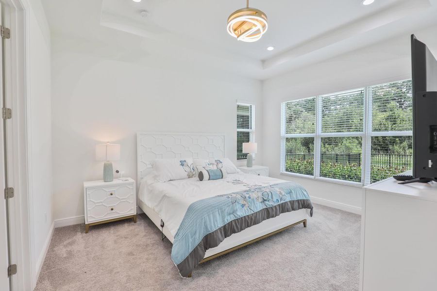 Furnished interior view inside a new home in PGA Village Verano, Port St. Lucie (Image 54).