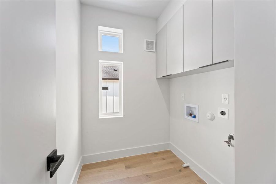 Laundry room on second floor.