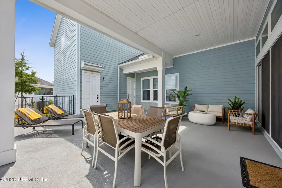 Exterior details and patio area of a home in , Ponte Vedra (Image 26). Exterior details and patio area of a home in , Ponte Vedra (Image 26).