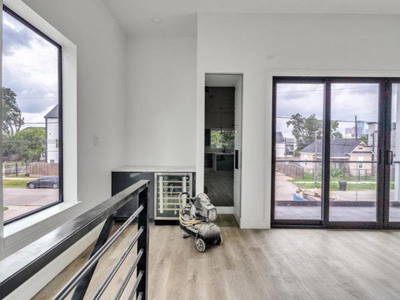 Furnished interior view inside a new home in , Houston (Image 7).