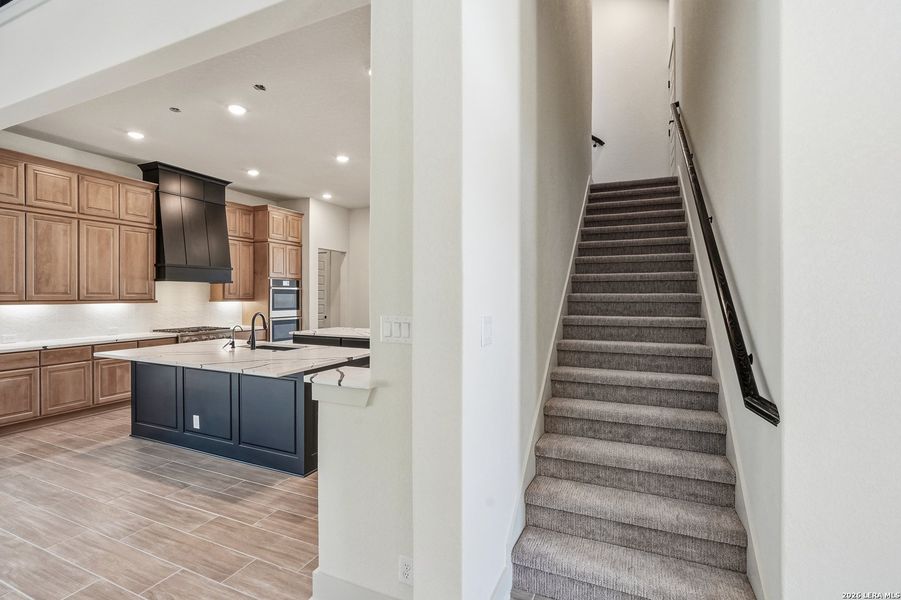 Furnished interior view inside a new home in Heimer Estates at Garden Ridge, San Antonio (Image 8).