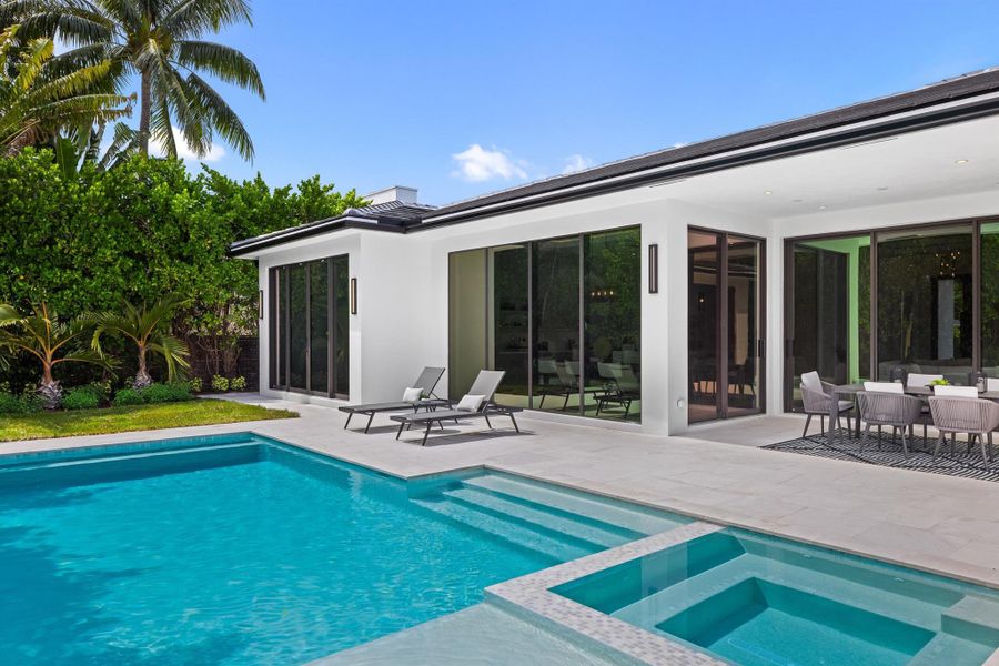 Front exterior of a new home in , Delray Beach, FL, highlighting curb appeal (Image 1).