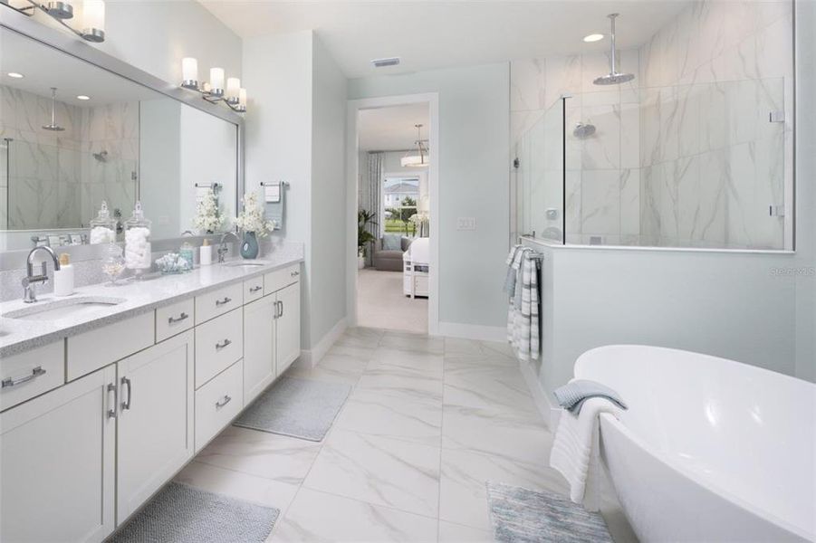 Furnished interior view inside a new home in , Lakewood Ranch (Image 7).