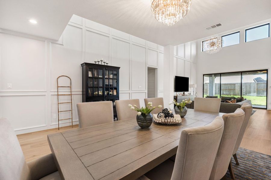 Furnished interior view inside a new home in , Richmond (Image 17). Furnished interior view inside a new home in , Richmond (Image 17).