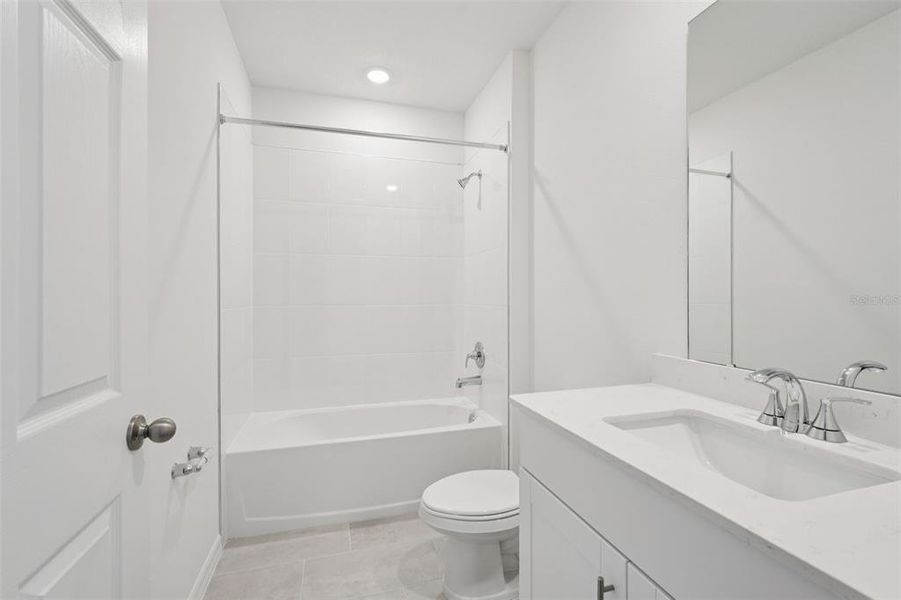 Furnished interior view inside a new home in The Meadow at Crossprairie, St. Cloud (Image 9).