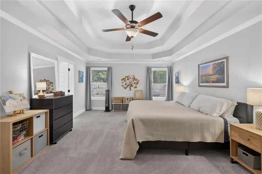 Furnished interior view inside a new home in , Winder (Image 13).