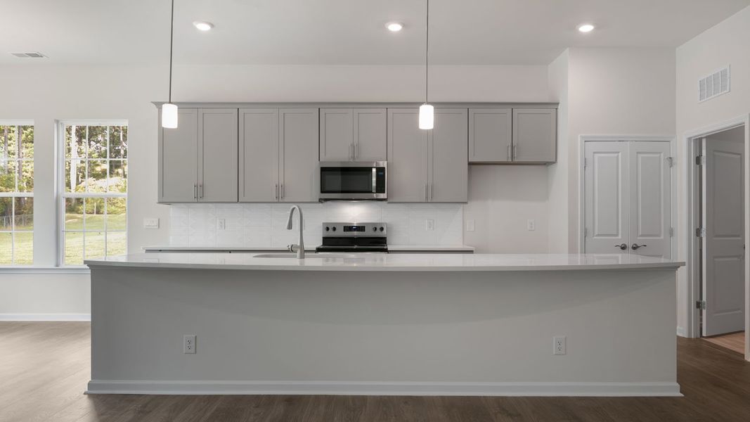 Furnished interior view inside a new home in The Villas at Martin Farms, Aberdeen (Image 5).