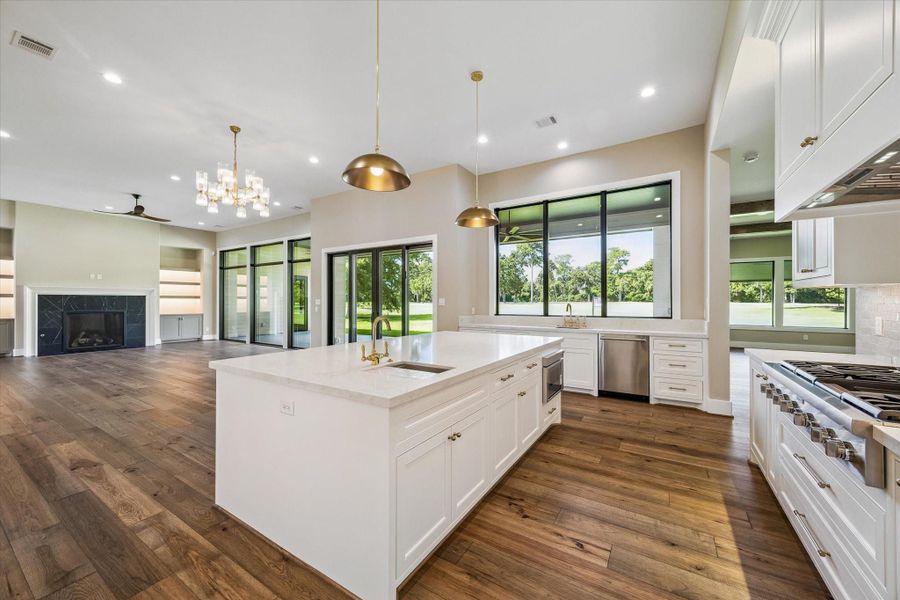 Furnished interior view inside a new home in , Houston (Image 5).